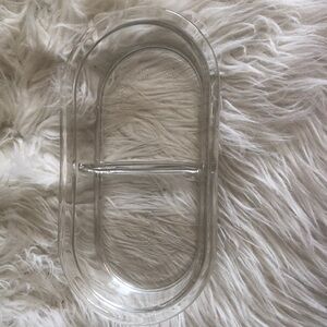 PYREX 2 Cup Glass Divided Dish